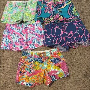 5 pairs of shorts size 2